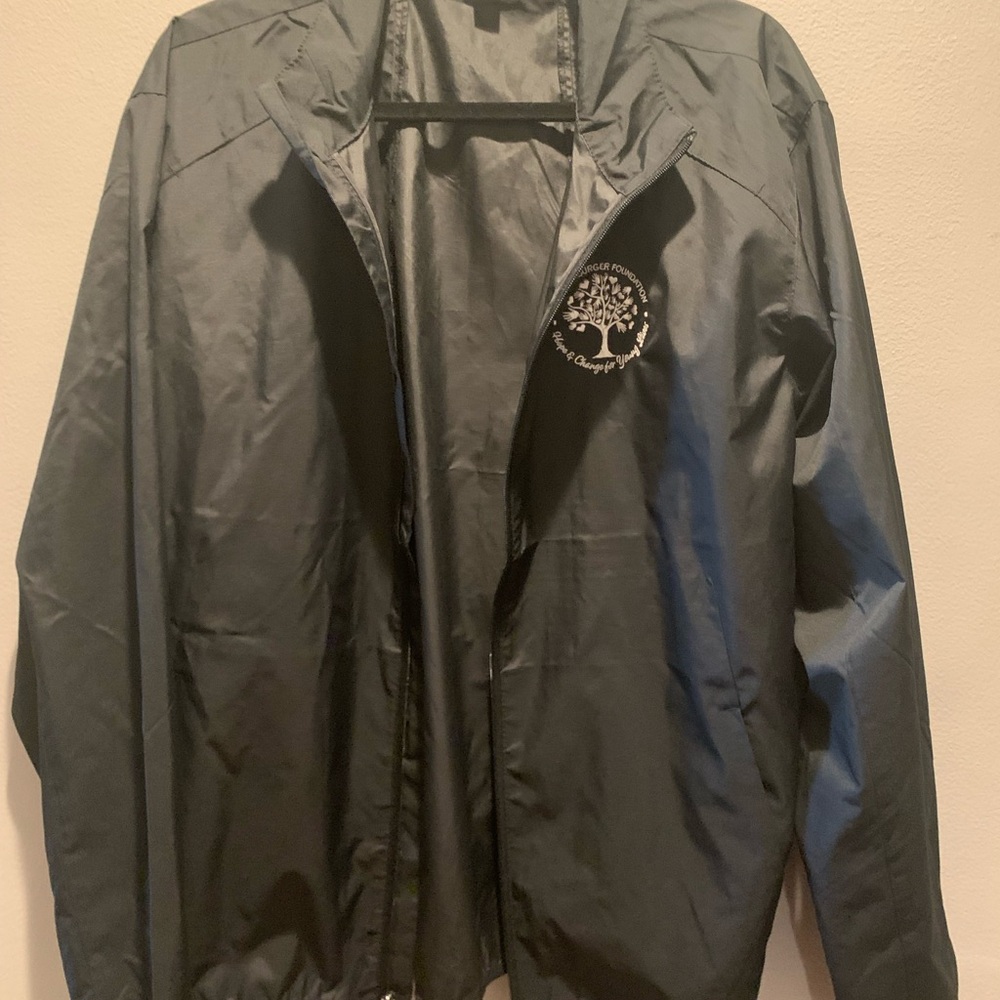 Port Authority Black Windbreaker